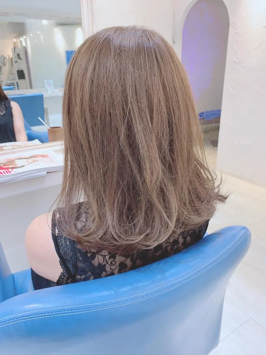 ミディアム カラー 中目黒✂︎店長✂︎ TOMOHIROのヘアスタイル