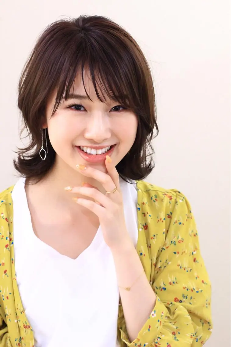 ミディアム ボブ 似合わせカット 外ハネヘア アメリラブヘアー 土屋 洋平のヘアスタイル