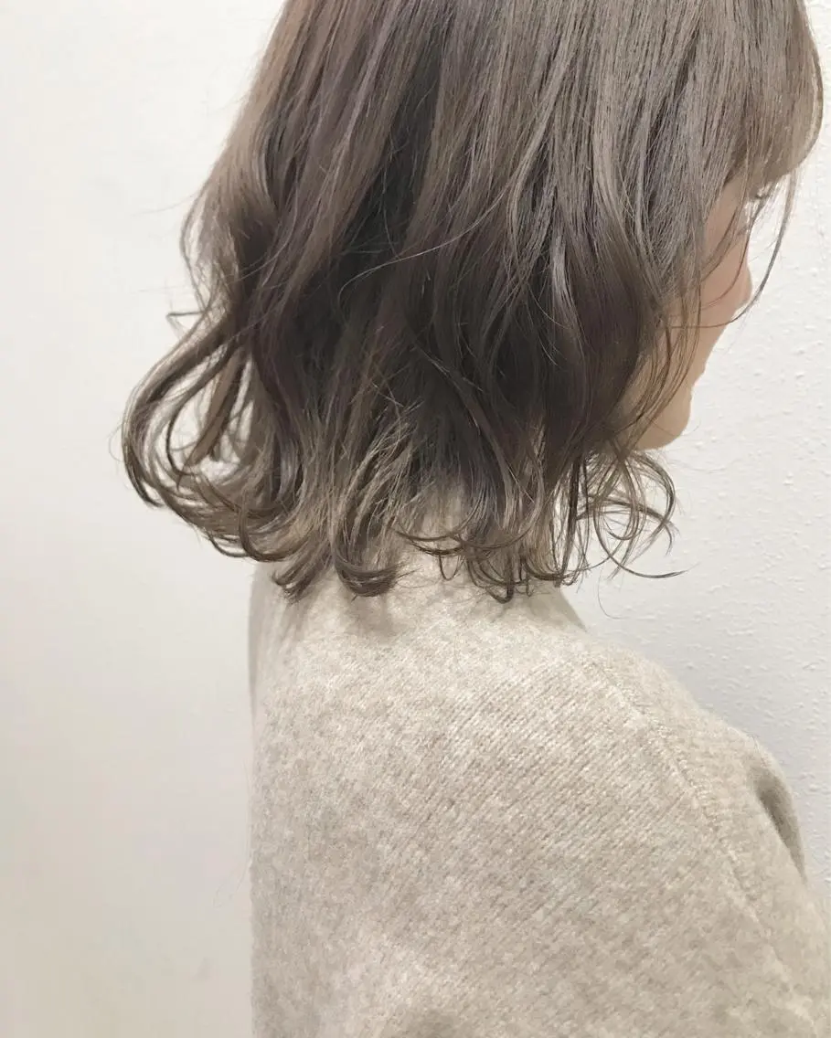 ミディアム カラー 店長 ✂️ムラカミ キラリのヘアスタイル