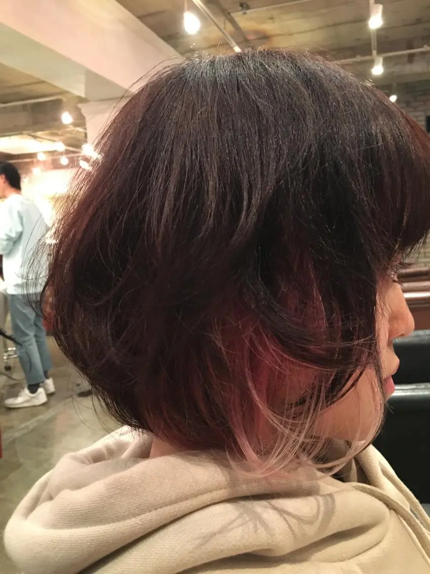 ショート ボブ arts調布 スタイリスト杉山翔也のヘアスタイル