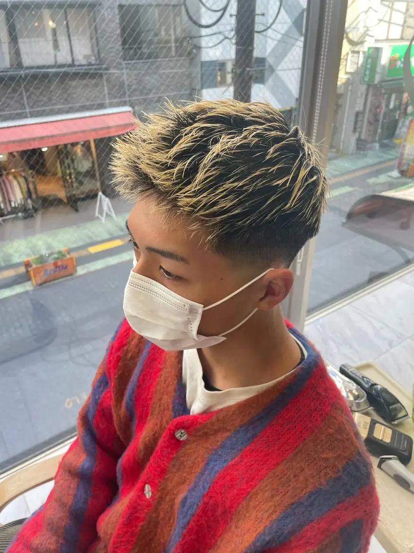 メンズ ヘアカラー limit🦄店長 髪質改善KOUHEIのヘアスタイル