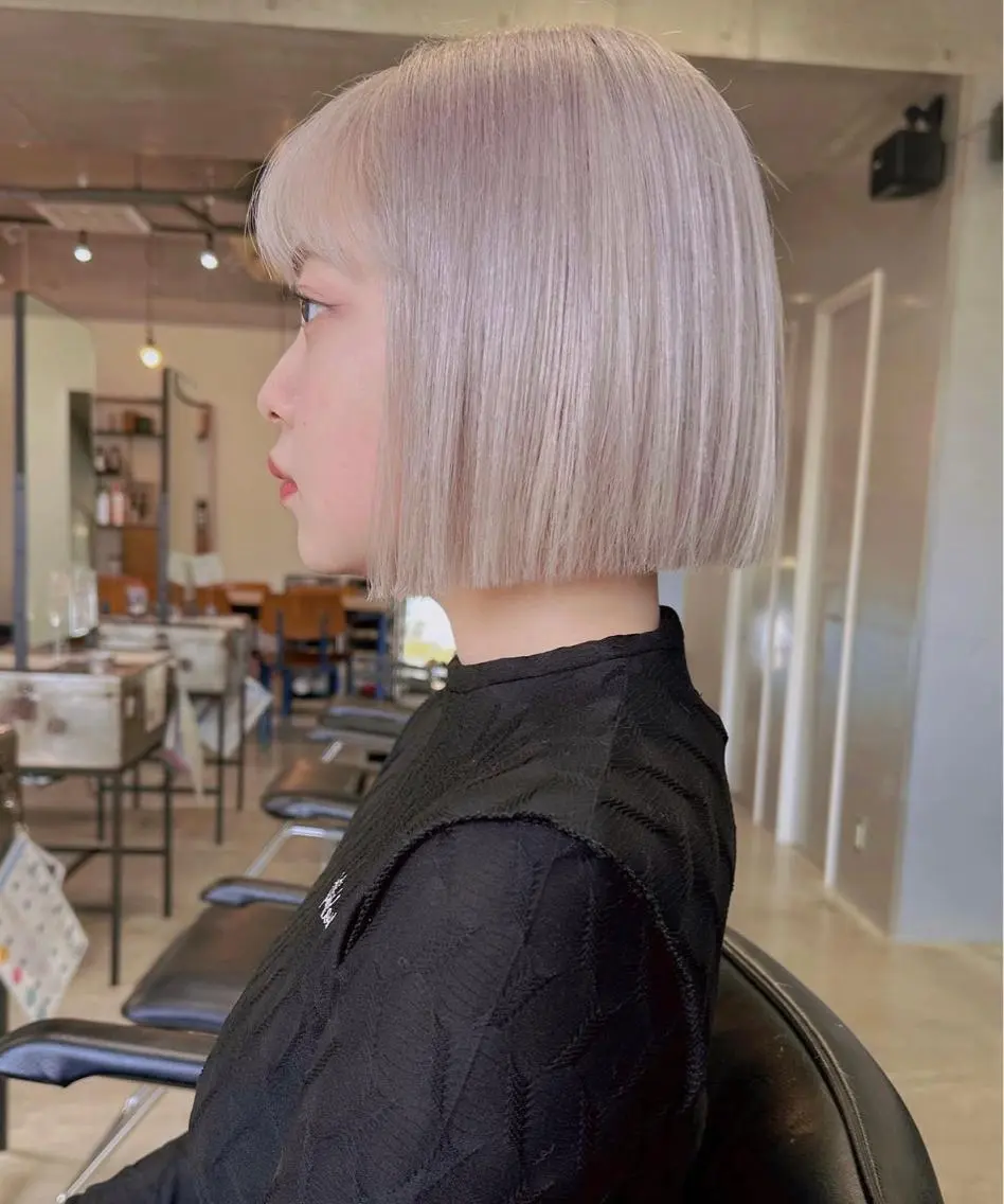 ショート カット 韓国タッセルカット レイヤーカットのヘアスタイル