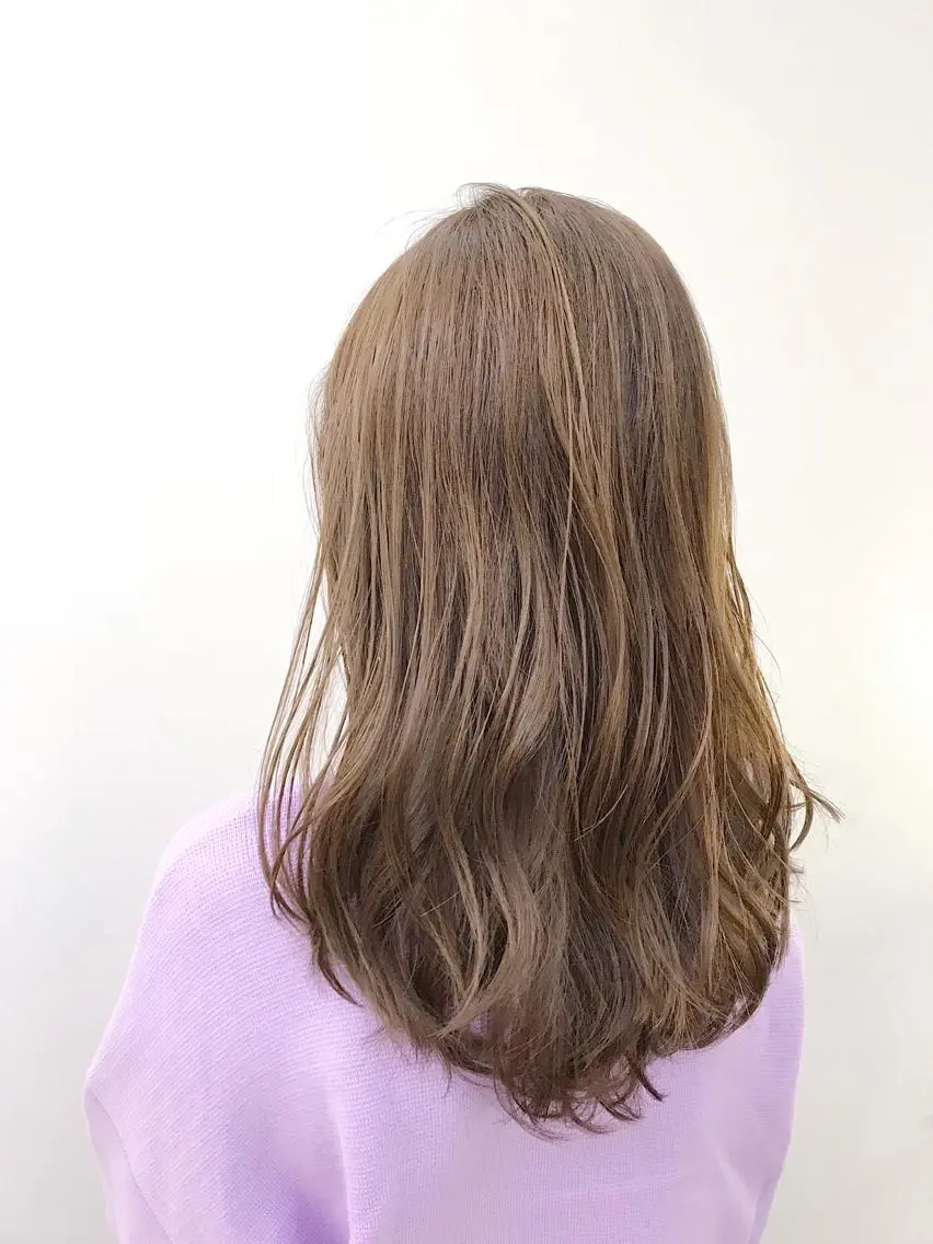 ロング カラー カット ヘアカラー ブリーチカラー/ 岩破瑞希のヘアスタイル