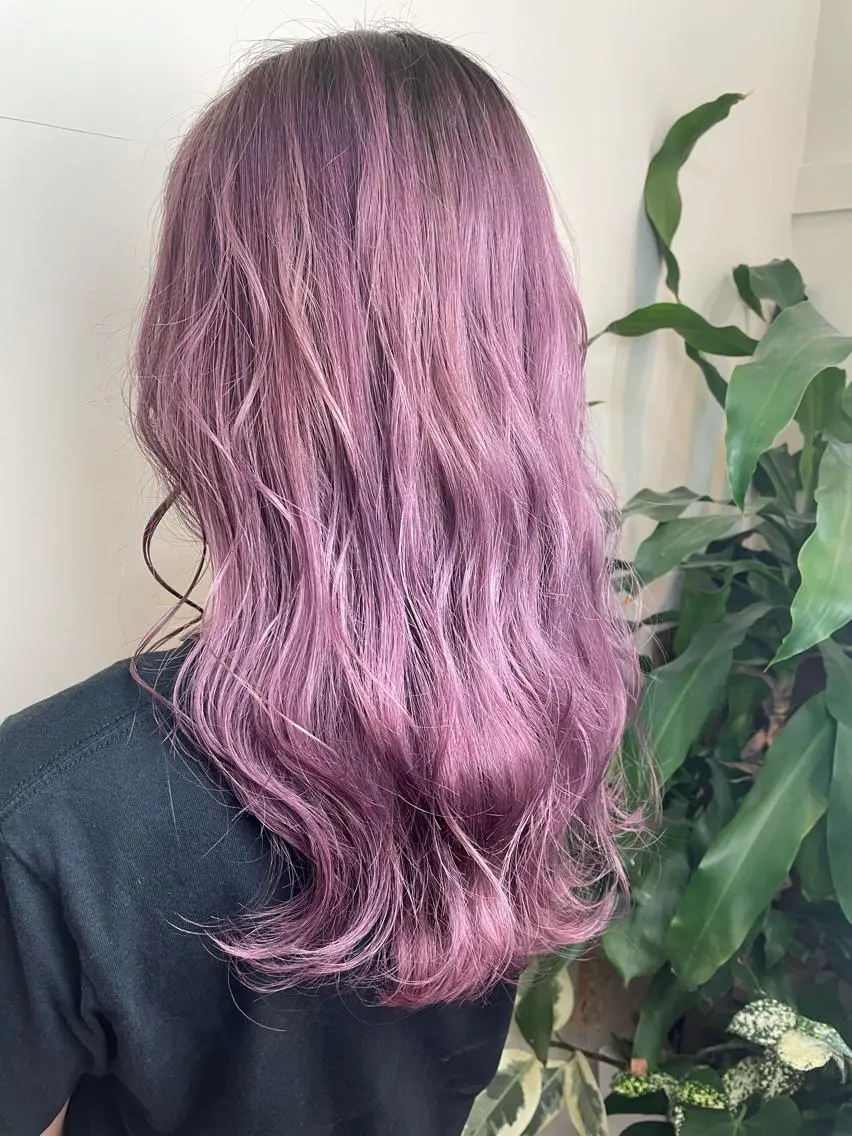 セミロング カット ヘアカラー WEST OLAND加藤圭介のヘアスタイル