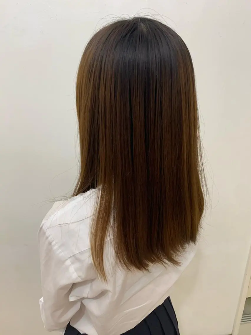 セミロング アレンジ&ショート 💙YUKINOのヘアスタイル