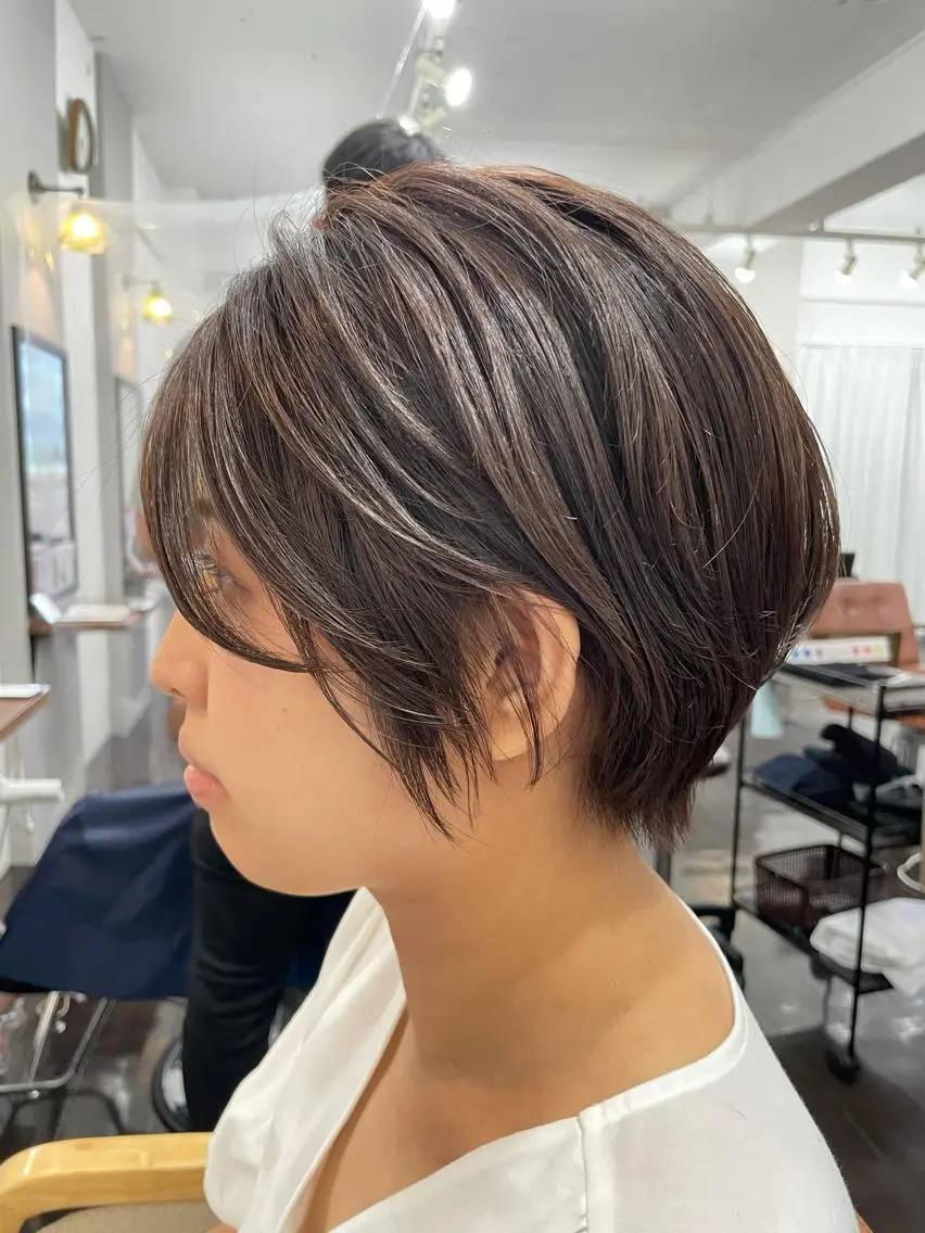 ショート 【店長】ショート 似合わせ🦩相羽里美のヘアスタイル