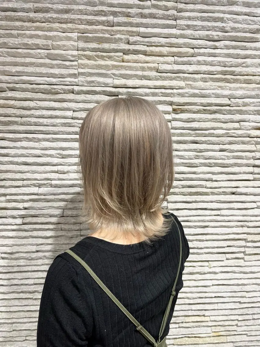 ショート カラー ヘアアレンジ ヘアカラー 嶋田 ゆきのヘアスタイル