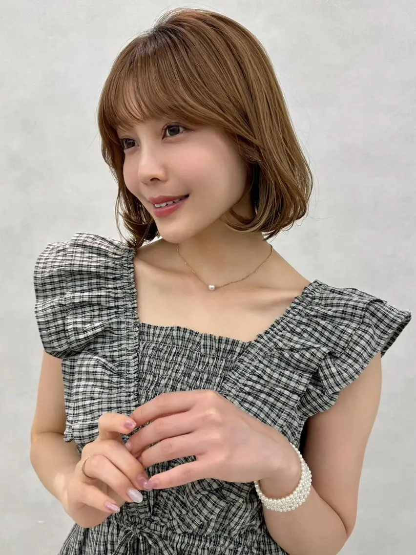 ミディアム ボブ 🦋ダブルカラー 💖RYUGA💖のヘアスタイル