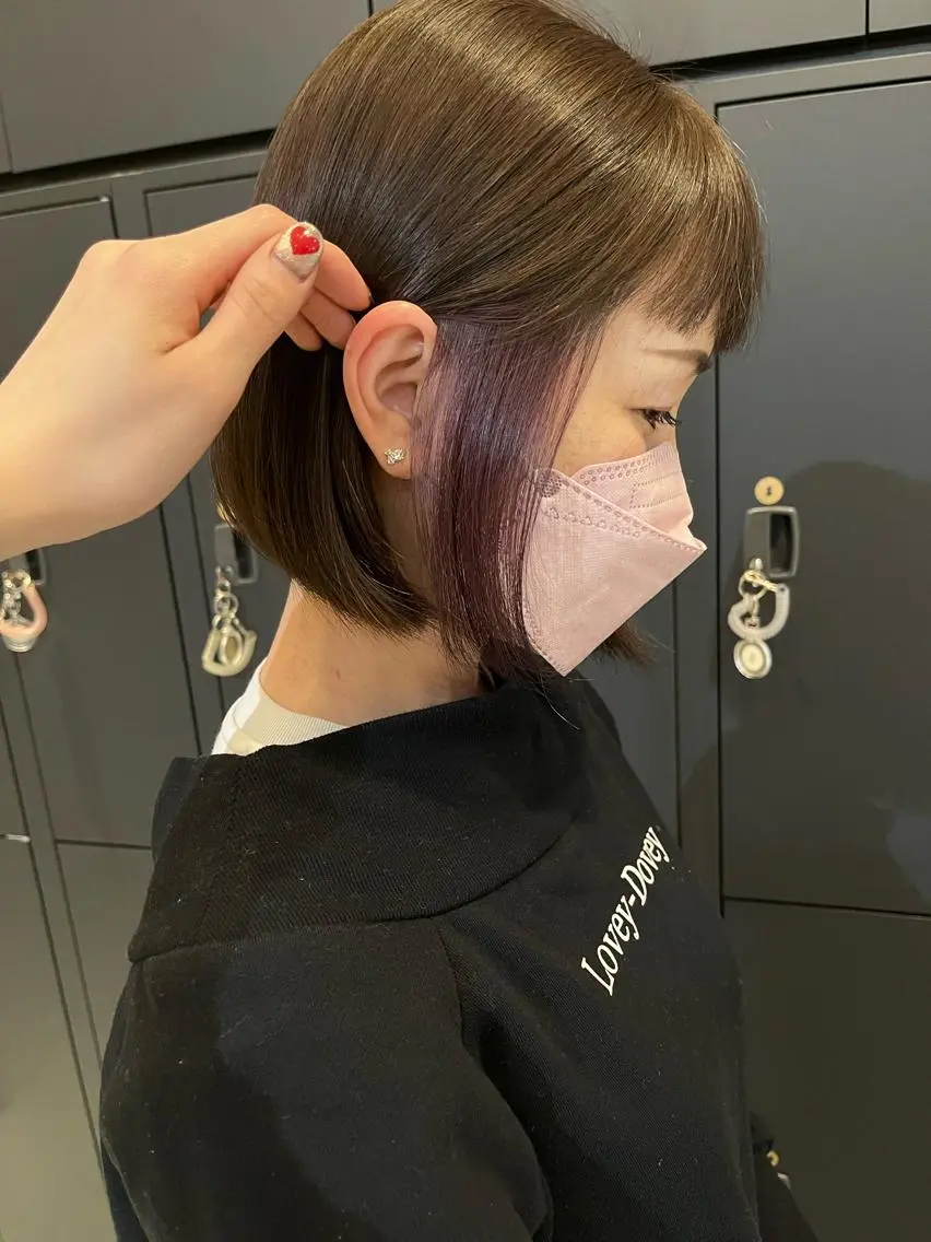 カラー 🕊️柳谷 壽里🕊️のヘアスタイル