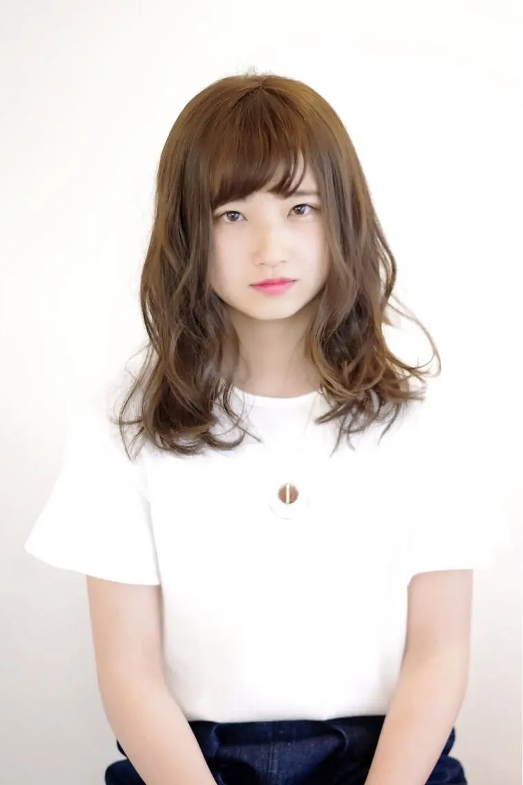 ミディアム カラー 松田 光雄のヘアスタイル