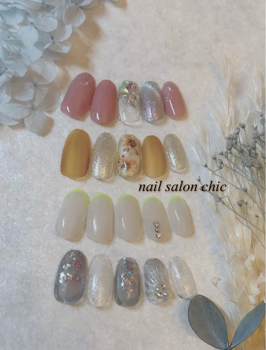 ネイル ハンドネイル nail salon chicのネイルデザイン