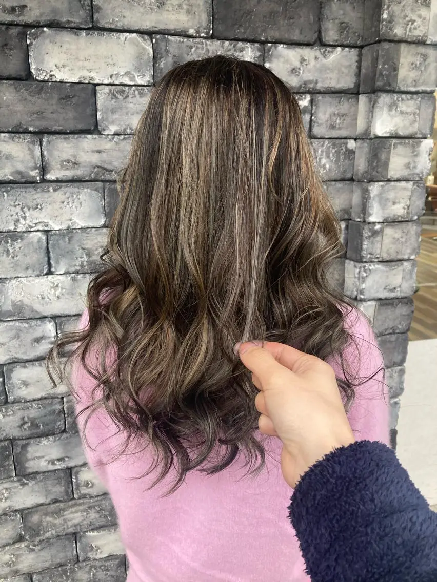 ロング カラー カット ヘアカラー トリートメント ヘアセット ✂️似合わせの魔術師 石田一樹✂️のヘアスタイル