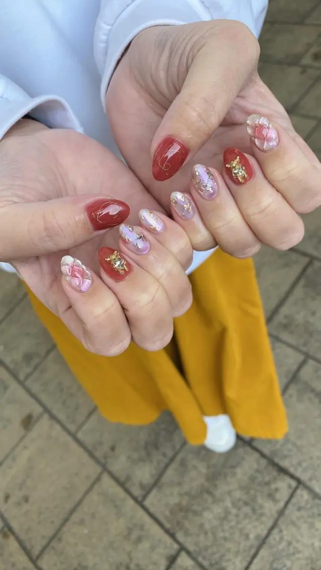 ネイル ハンドネイル nailsalon ∞ ﾐｶﾅﾙ ∞のネイルデザイン