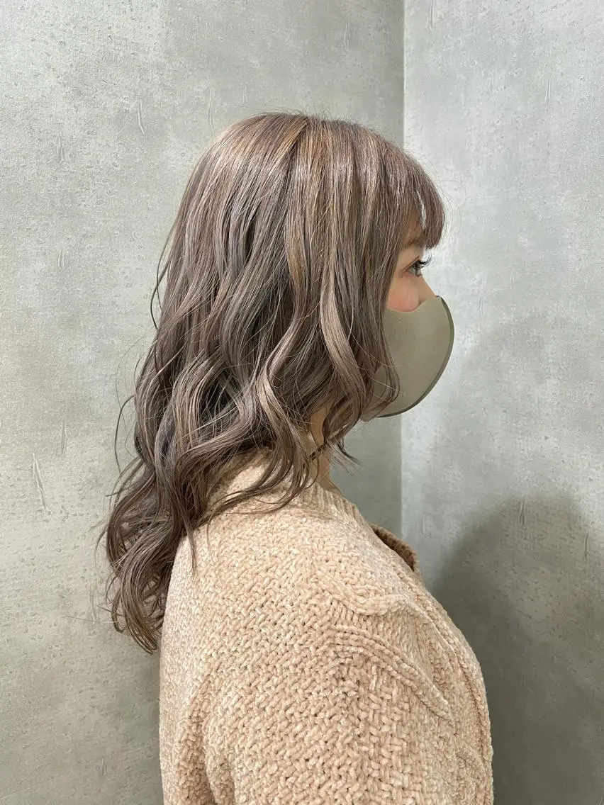 ロング カラー カット ヘアカラー トリートメント ヘアセット ✨髪質改善特化サロン ✨グシユキヤ✨のヘアスタイル