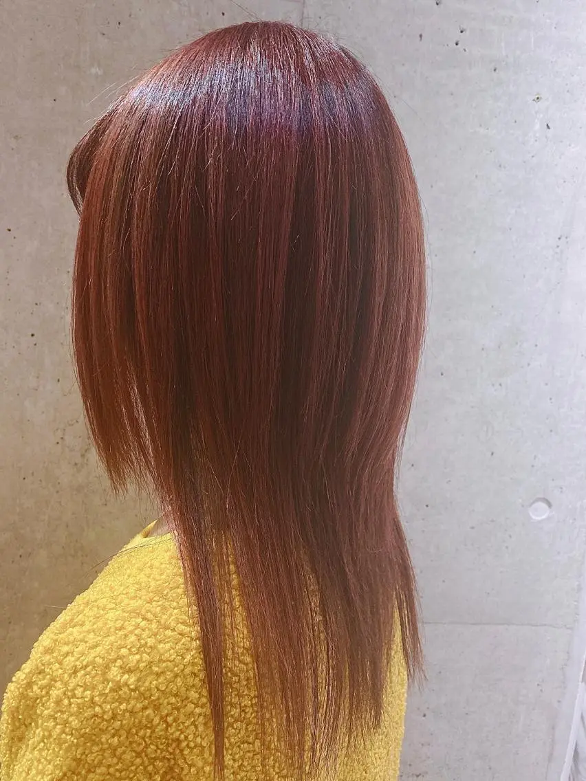 セミロング カラー な つのヘアスタイル