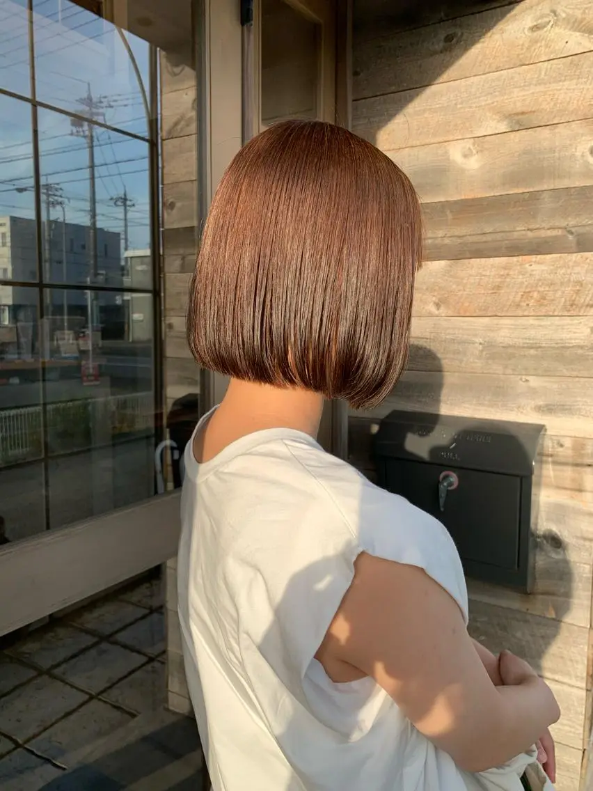 ショート カワサキ マホのヘアスタイル