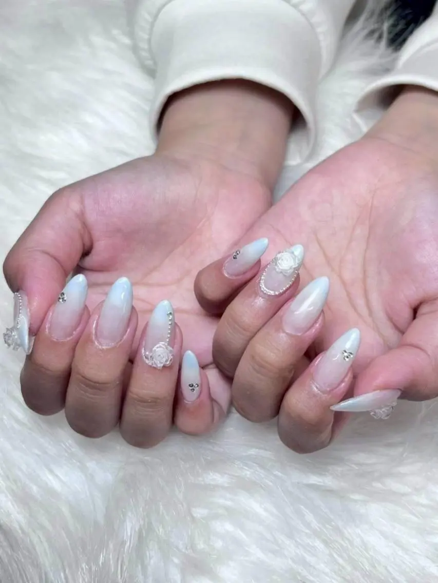 ネイル 韓国ネイル マグネットネイル 持ち込み ハンドネイル Mihana西川口♡ Jr Nailistのネイルデザイン