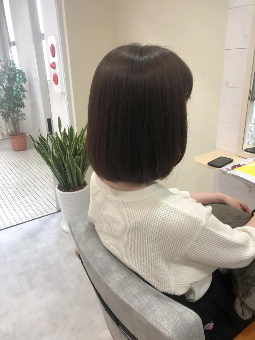 ミディアム 髪質改善 縮毛矯正 髪質改善専門店 Shomaのヘアスタイル