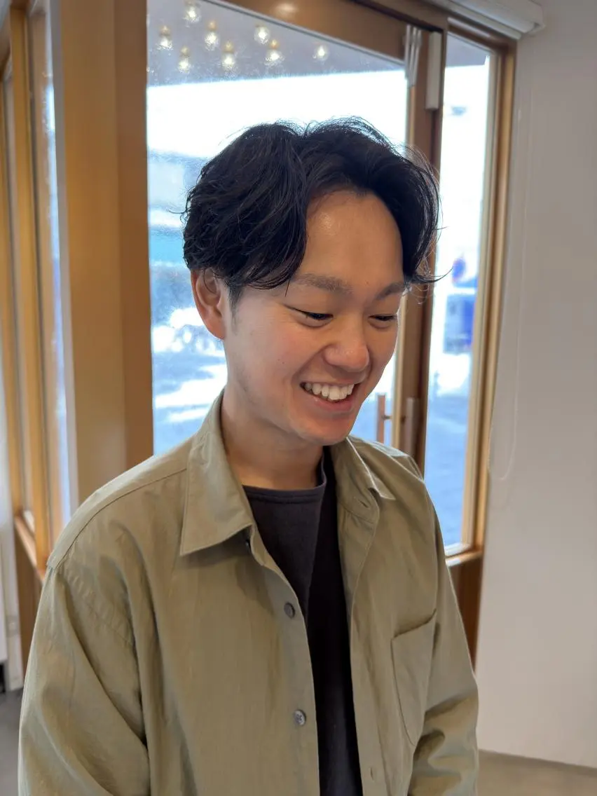 メンズ カット 荒木 千奈のヘアスタイル