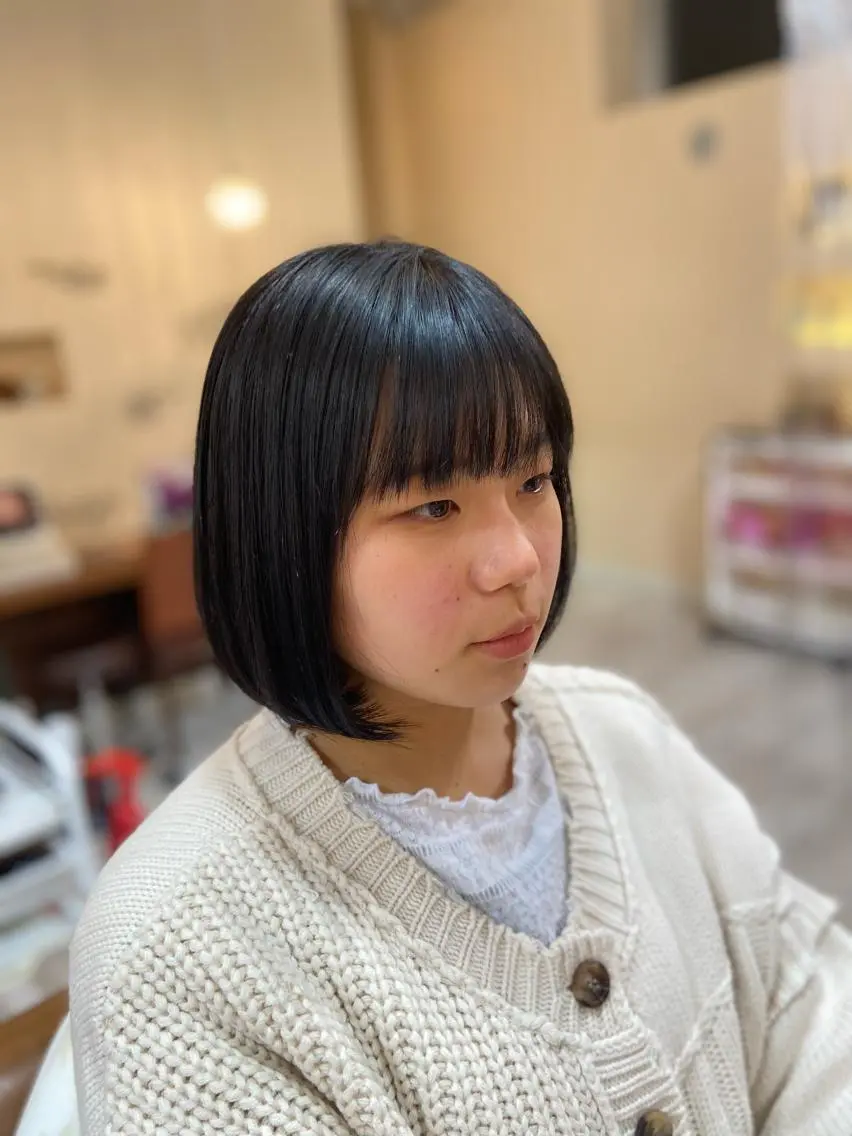 ミディアム ボブ 🌷名駅/髪質改善 ヘアセット/モネ🌷のヘアスタイル
