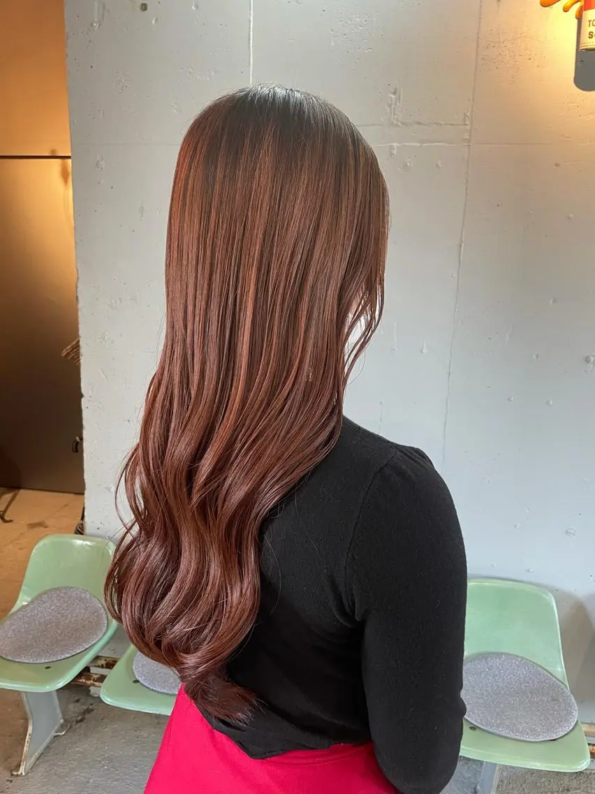 ロング カラー 🍀アレンジ簡単ヘア ☘️石田万里奈🍀のヘアスタイル