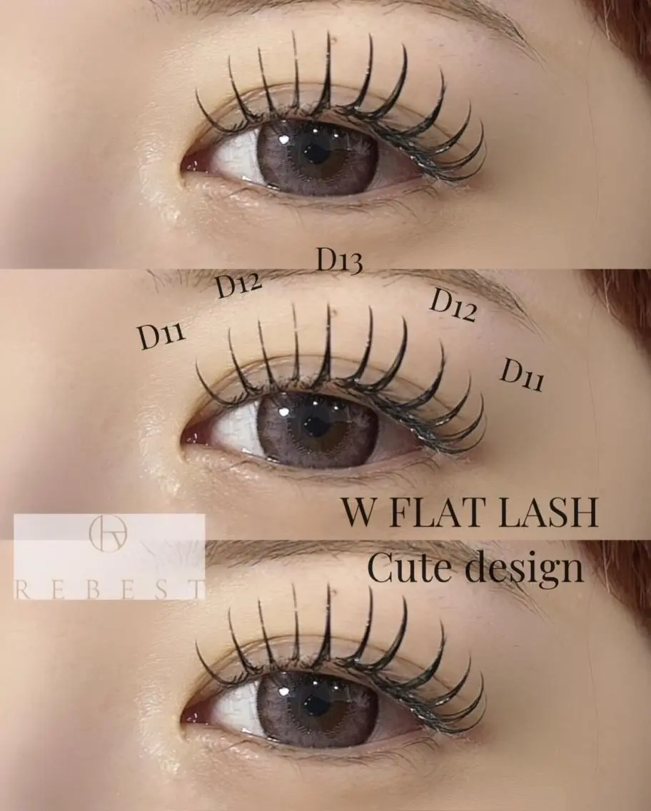 マツエク・マツパ REBEST eye👁のマツエク・マツパデザイン