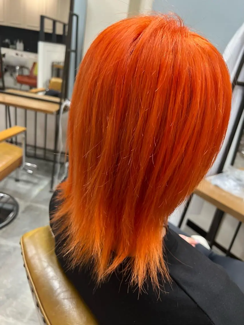 ミディアム ヘアカラー Appeler Kana yのヘアスタイル
