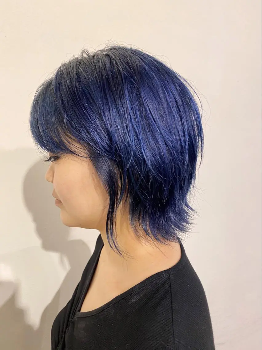 ショート カラー パーマ/ 🌿nanakoのヘアスタイル
