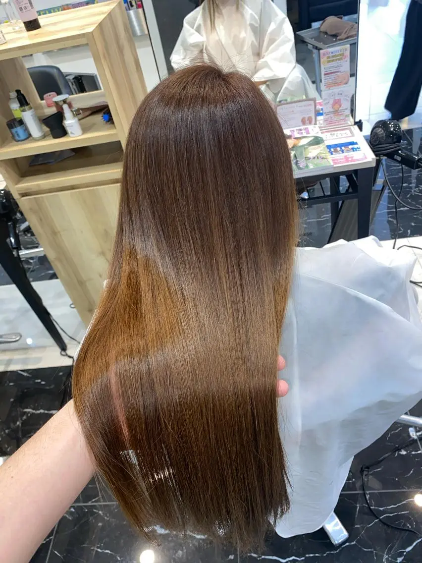 ロング 内藤 拓磨のヘアスタイル