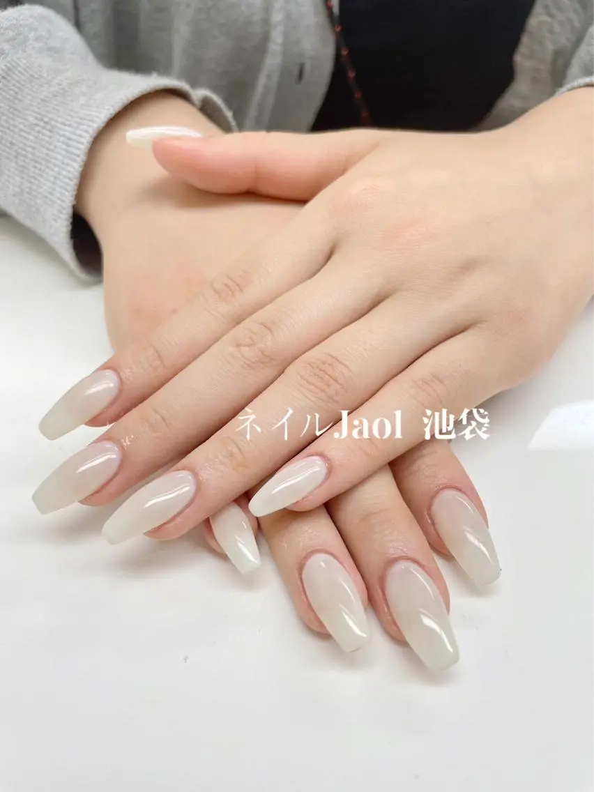 ロング ネイルJaol 池袋のネイルデザイン