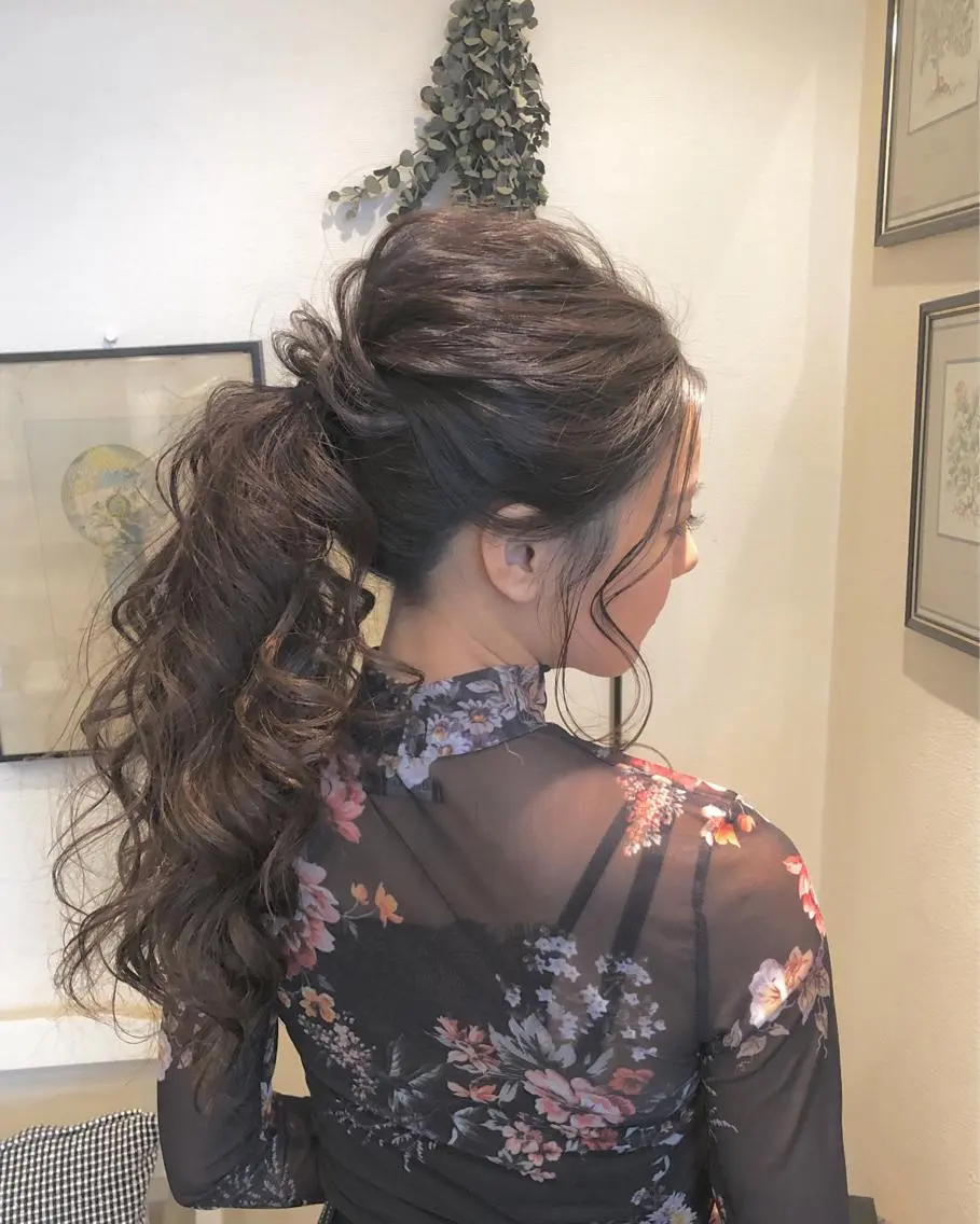 ロング ヘアアレンジ Takagi Nanamiのその他イメージ