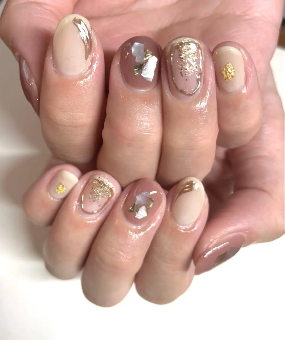 ネイル ピンク le_rire _nailのネイルデザイン
