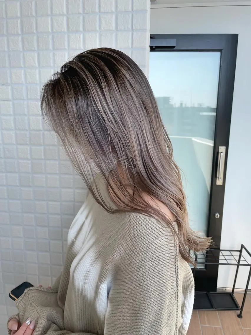 ロング カラー カット ヘアカラー トリートメント ヘアセット メンズ特化 パーマ/オザワのヘアスタイル