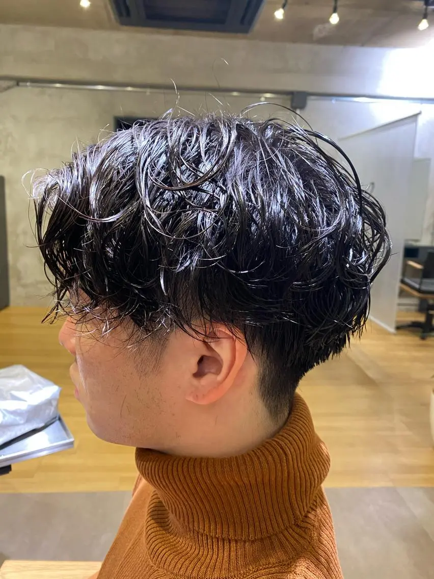 パーマ メンズ スナップフォト確認 お願いします！竹内のヘアスタイル