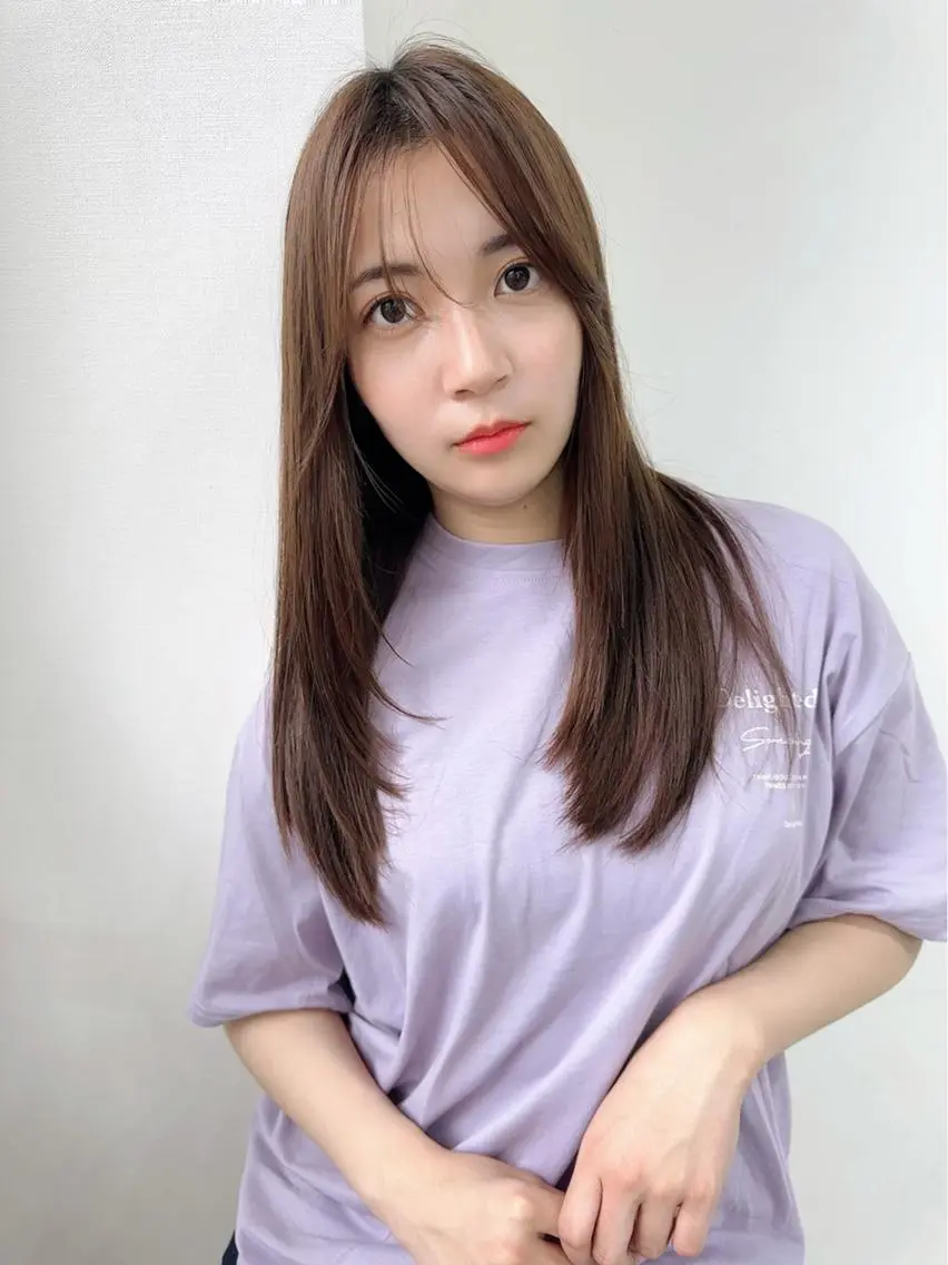 セミロング パーマ カット トリートメント "オトナ髪”/ LAKA TOCCAのヘアスタイル