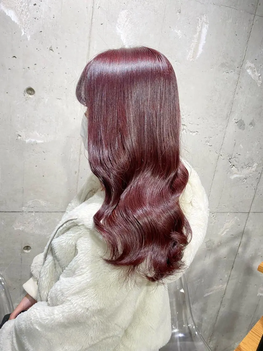 セミロング カラー ヘアカラー トリートメント ヘッドスパ ヘアセット エフェクトブリーチ 🌟前澤啓太朗のヘアスタイル