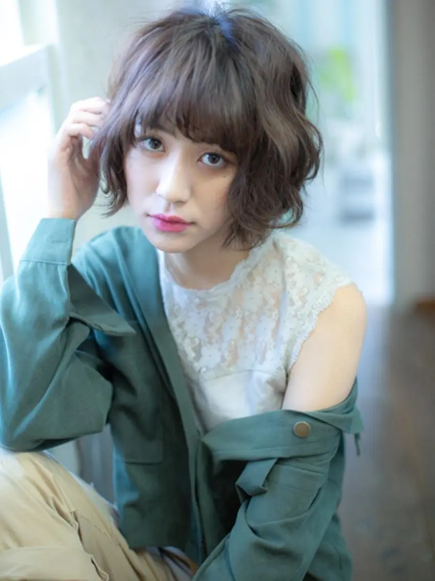 ショート カラー 相武台ショート特化 💐川崎希💐のヘアスタイル