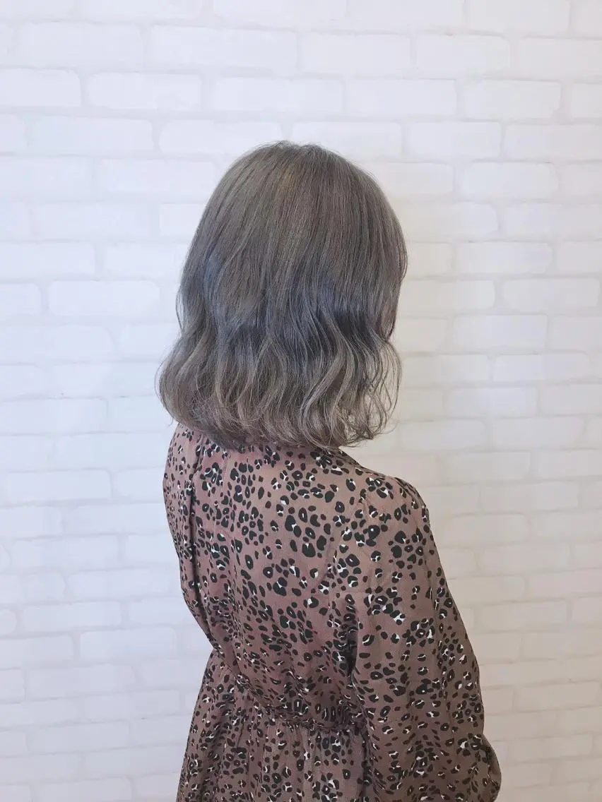 ミディアム カット ヘアカラー トリートメント 高橋 一矢のヘアスタイル