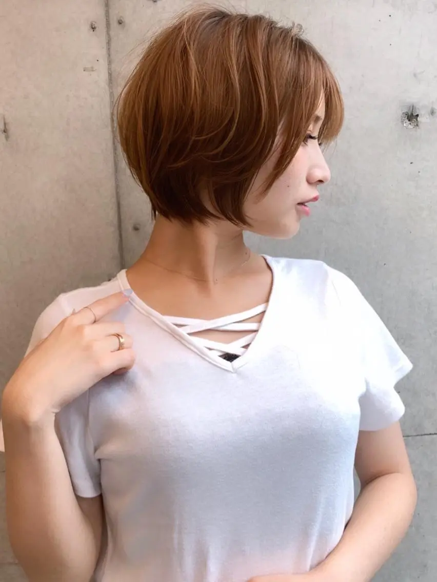 ショート ✨縮毛矯正/髪質改善 錦糸町/松坂拓馬のヘアスタイル