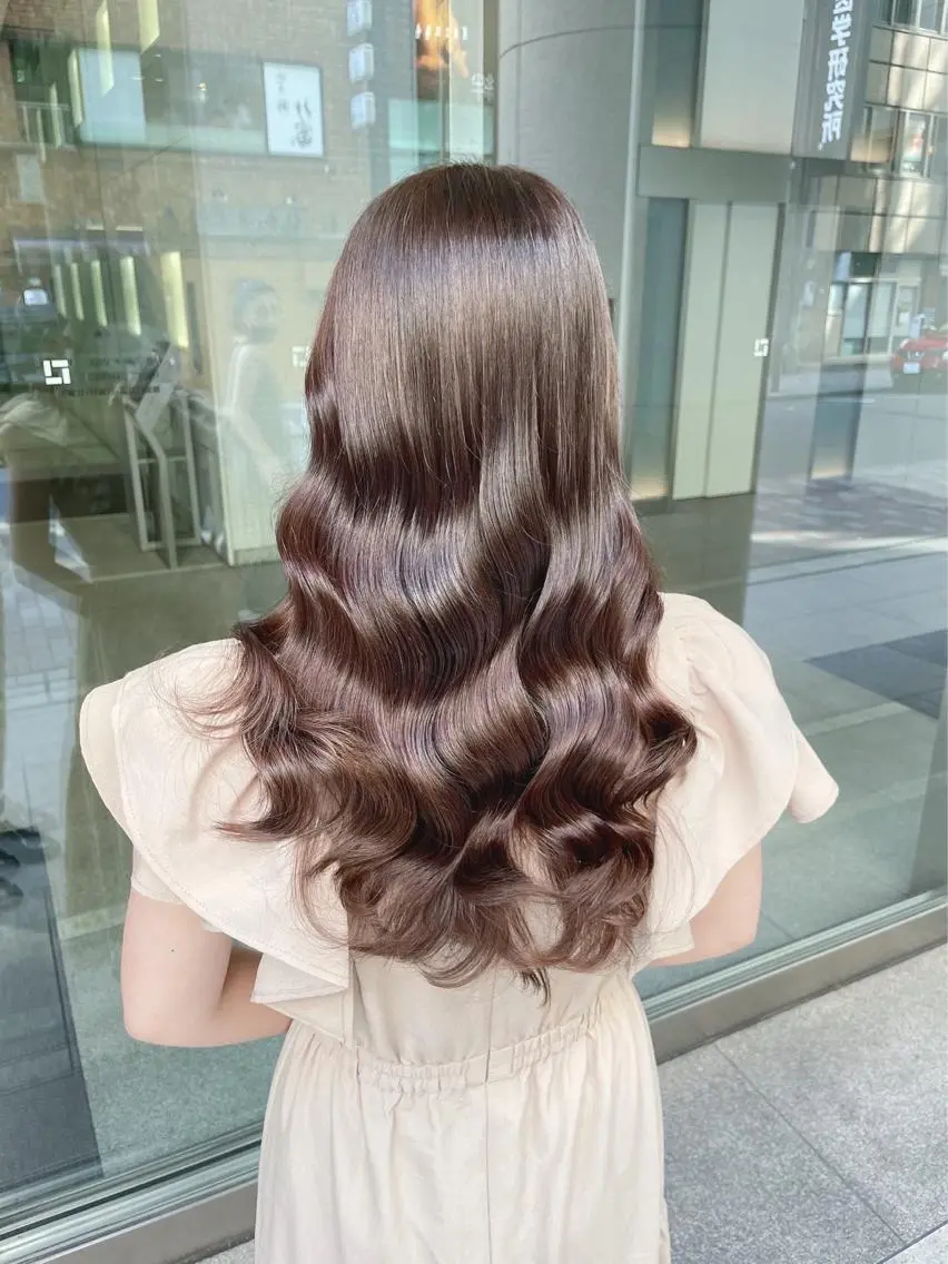 ロング カラー 【縮毛矯正特化】 kyokaのヘアスタイル