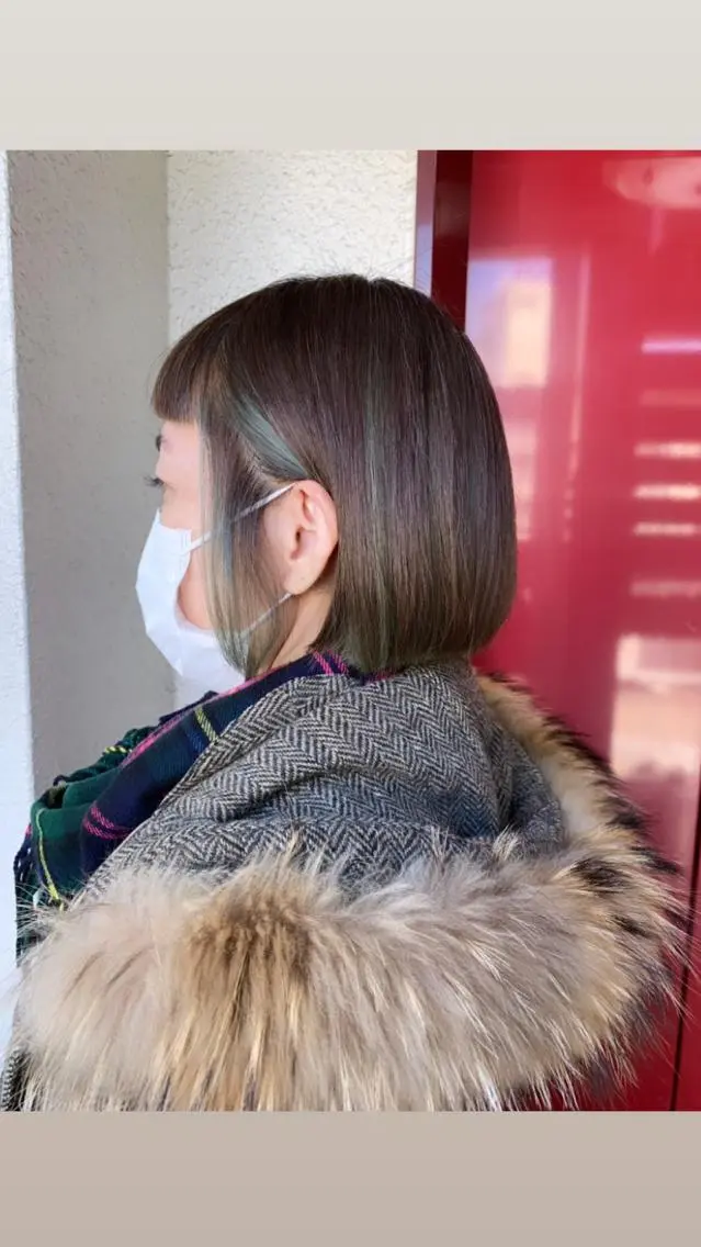 ショート カラー ボブ ウルトワ髪質改善 ディレクター/熊倉都のヘアスタイル