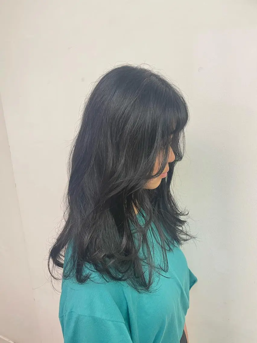 ロング カラー 川上拓真 ✂︎学芸大学のヘアスタイル