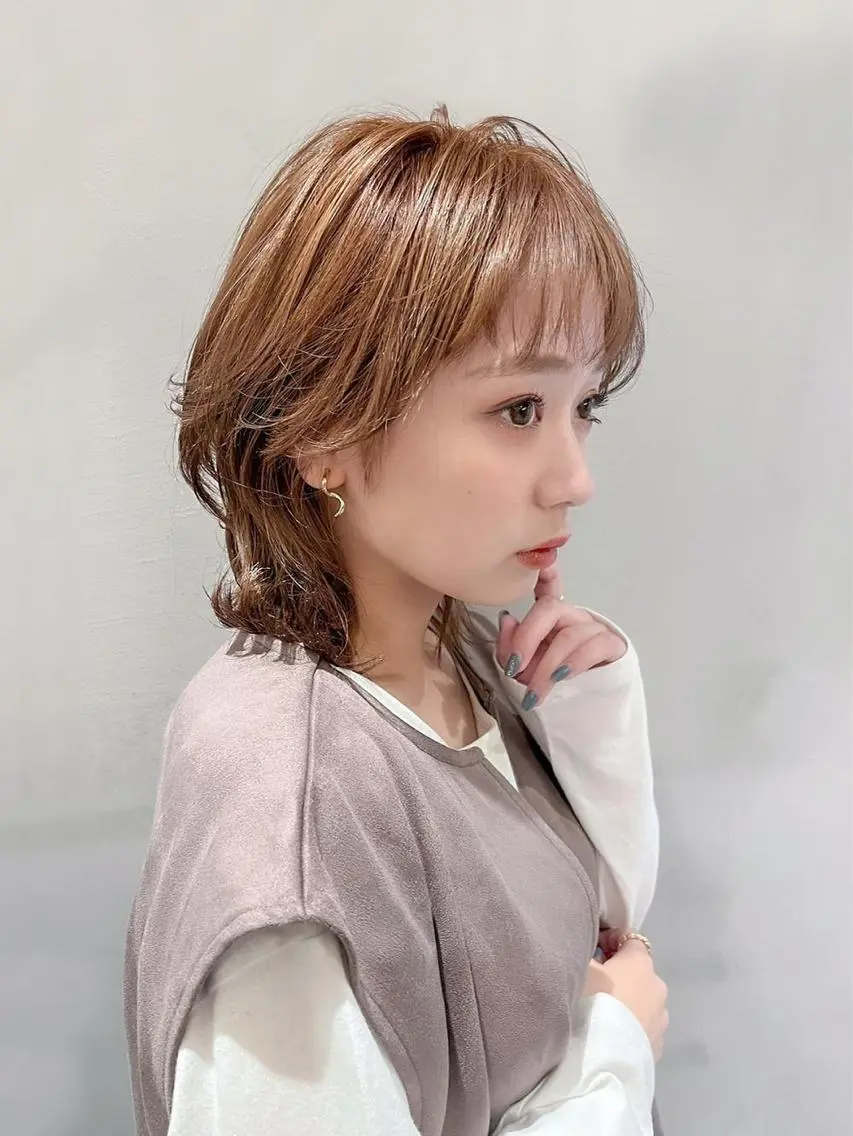 ミディアム 阿見 大成のヘアスタイル