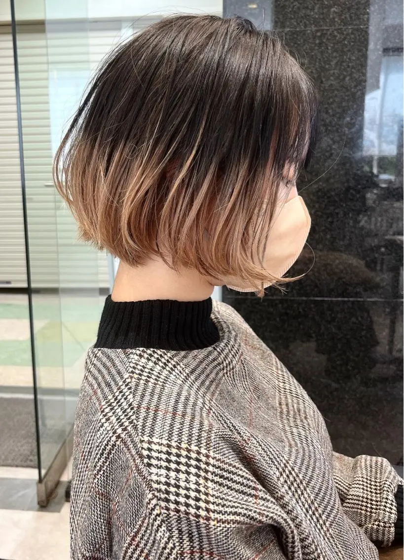 ショート カラー ショート・ボブ専門 Hiroのヘアスタイル