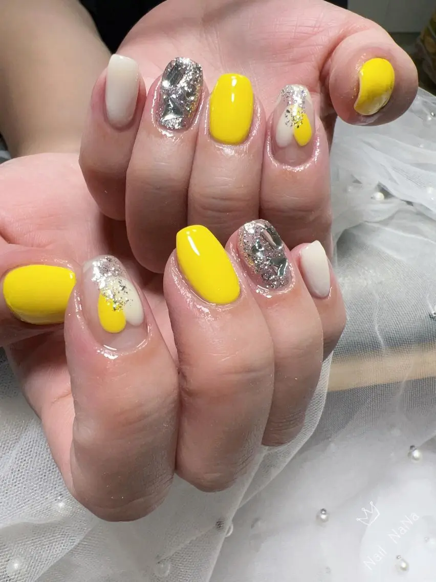 ショート カラー ネイル ハンドネイル Nail NaNaのネイルデザイン