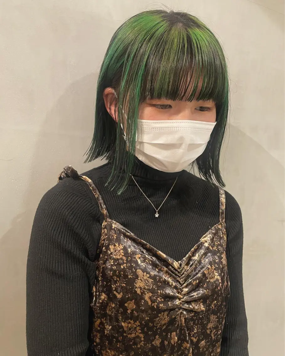 ミディアム カラー ヘアカラー 優作 〜圧倒的信頼〜のヘアスタイル