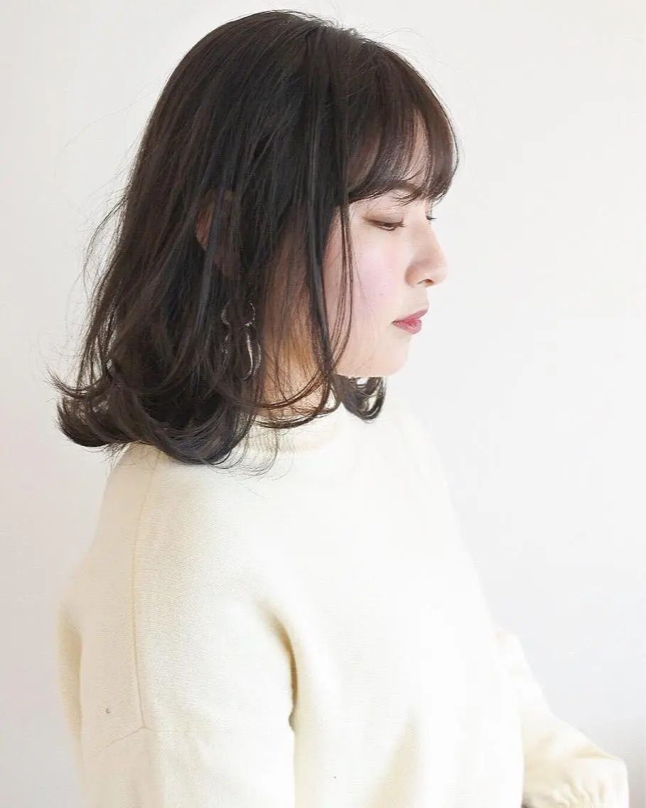 ミディアム カラー 松田 光雄のヘアスタイル