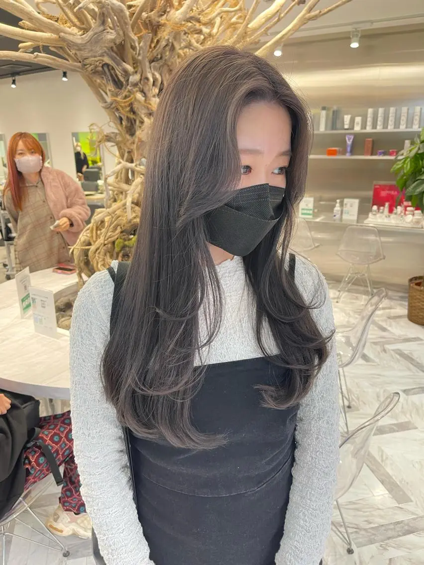カラー ヘアカラー ユナ🌙 nailのネイルデザイン