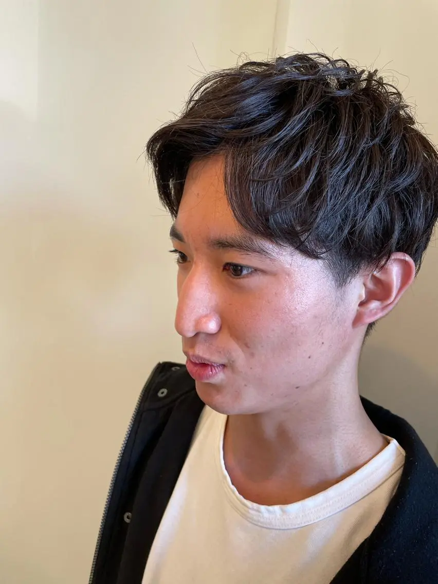 ショート メンズ 山本 尚輝のヘアスタイル