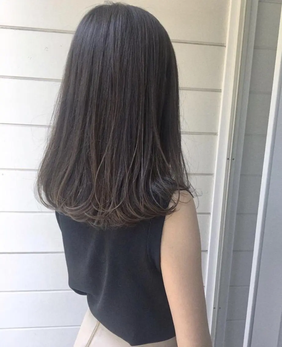 ロング カラー チビ編み込みエクステ シールEXどぅ〜すのヘアスタイル